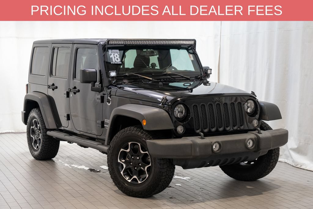 Used 2018 Jeep Wrangler Unlimited Sport S