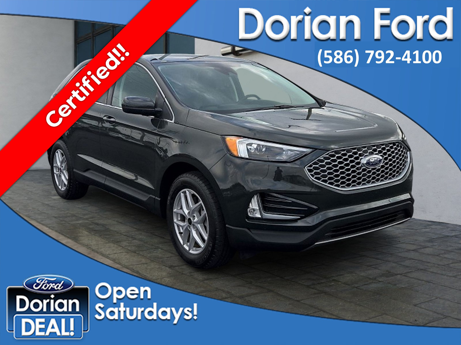 Certified 2023 Ford Edge SEL w/ Convenience Package AWD/4WD image 1