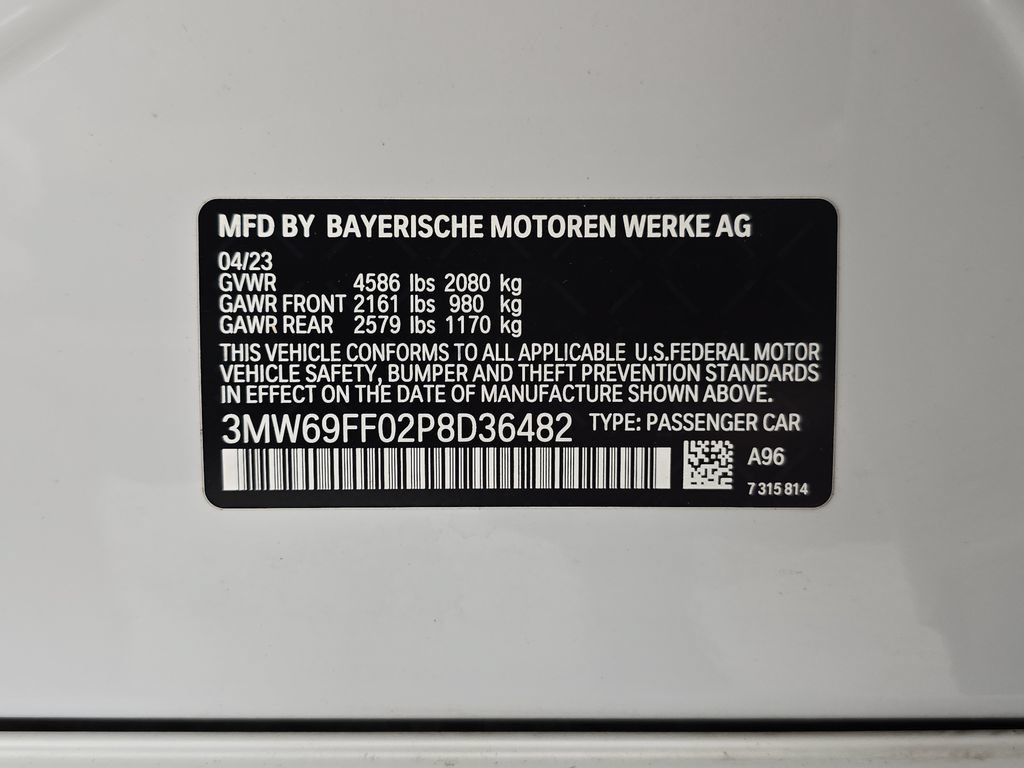 Certified 2023 BMW 330i Sedan w/ Driving Assistance Package RWD image 33