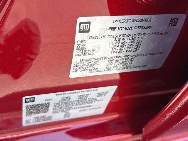 New 2026 GMC Sierra 2500 AT4X AWD/4WD image 36