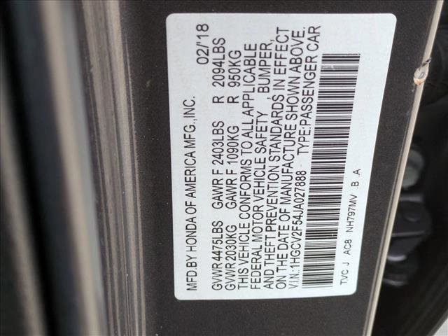 Used 2018 Honda Accord EX-L image 16