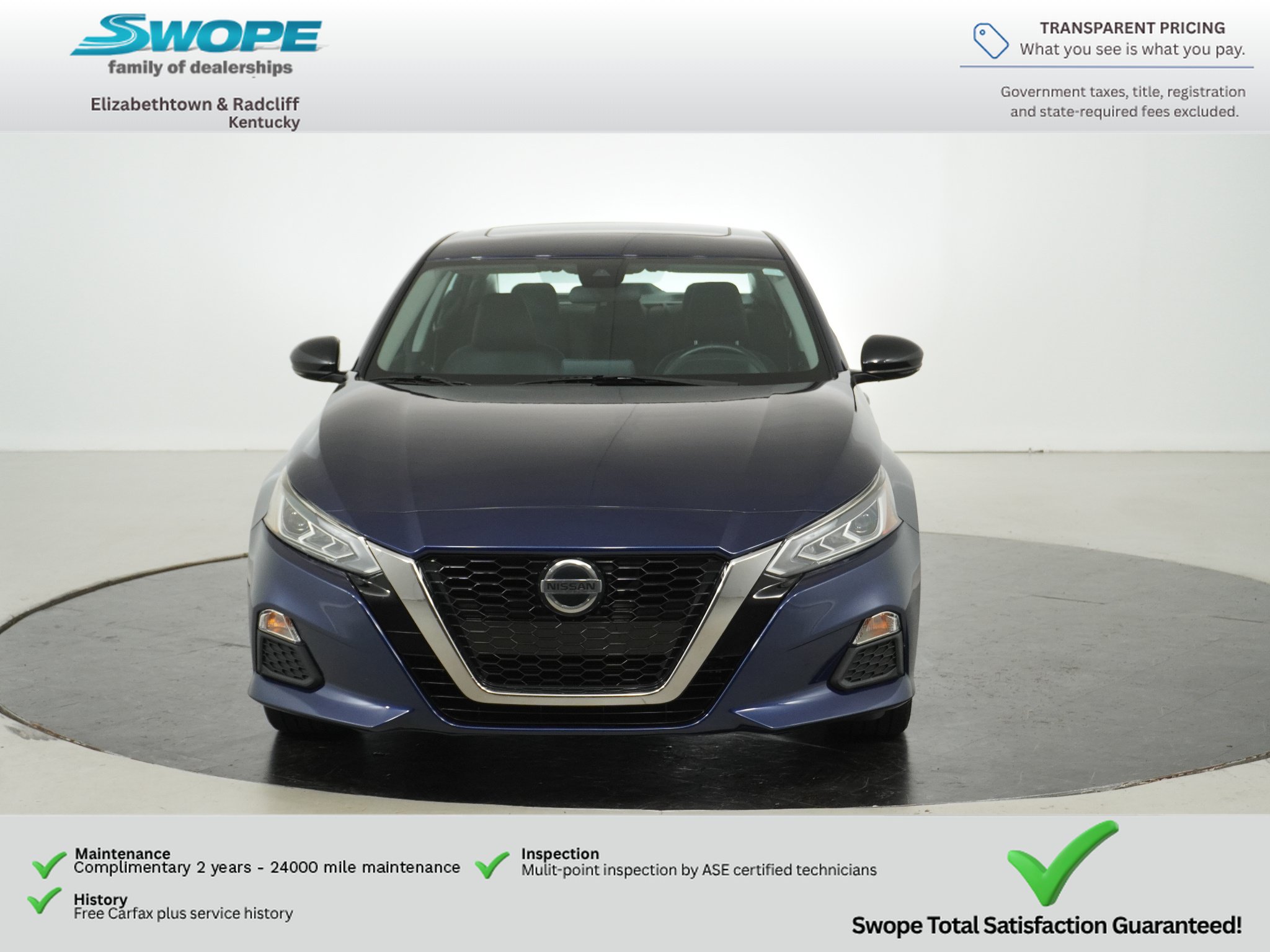Used 2021 Nissan Altima 2.5 SR w/ SR Premium Package FWD image 9