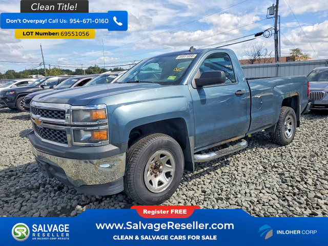 Used 2014 Chevrolet Silverado 1500 W/T RWD image 1