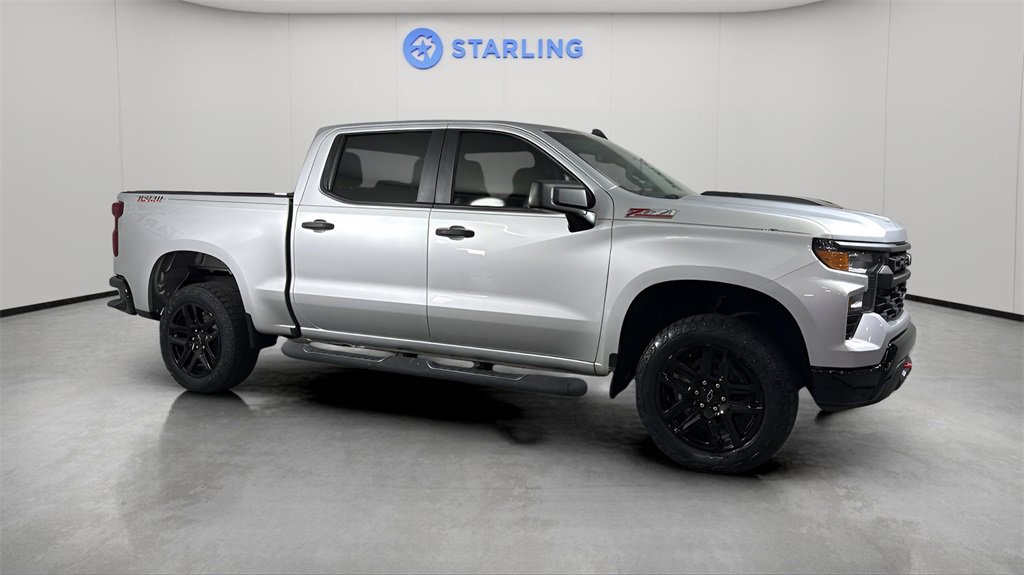 Certified 2022 Chevrolet Silverado 1500 Custom Trail Boss w/ LPO, Dark Essentials Package image 12