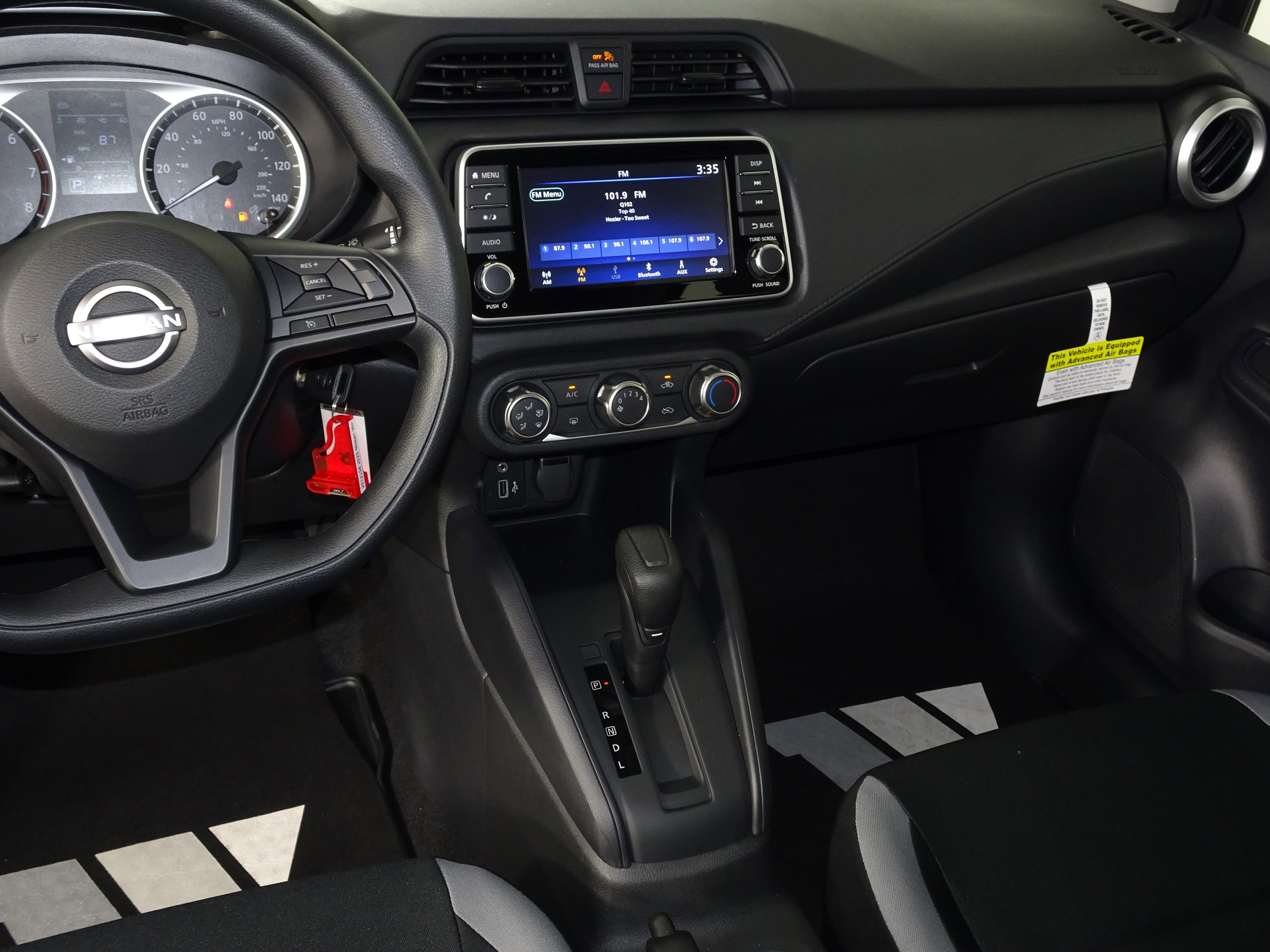 New 2025 Nissan Versa S w/ Trunk Package image 8