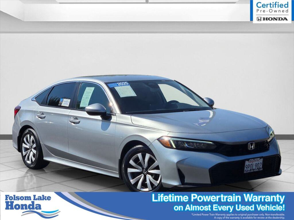 Certified 2025 Honda Civic LX