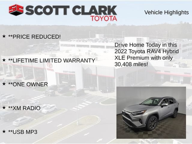 Used 2022 Toyota RAV4 XLE Premium AWD/4WD image 12