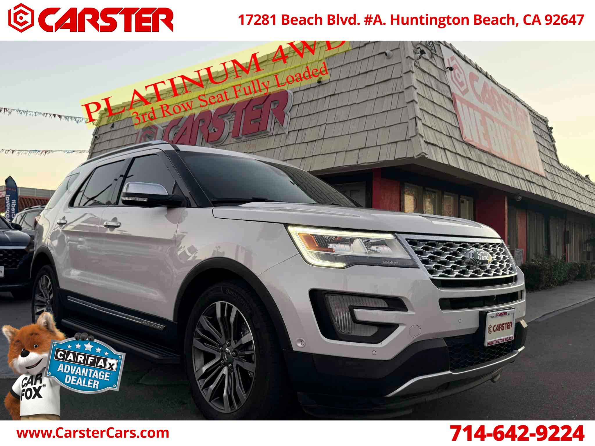Used 2017 Ford Explorer Platinum