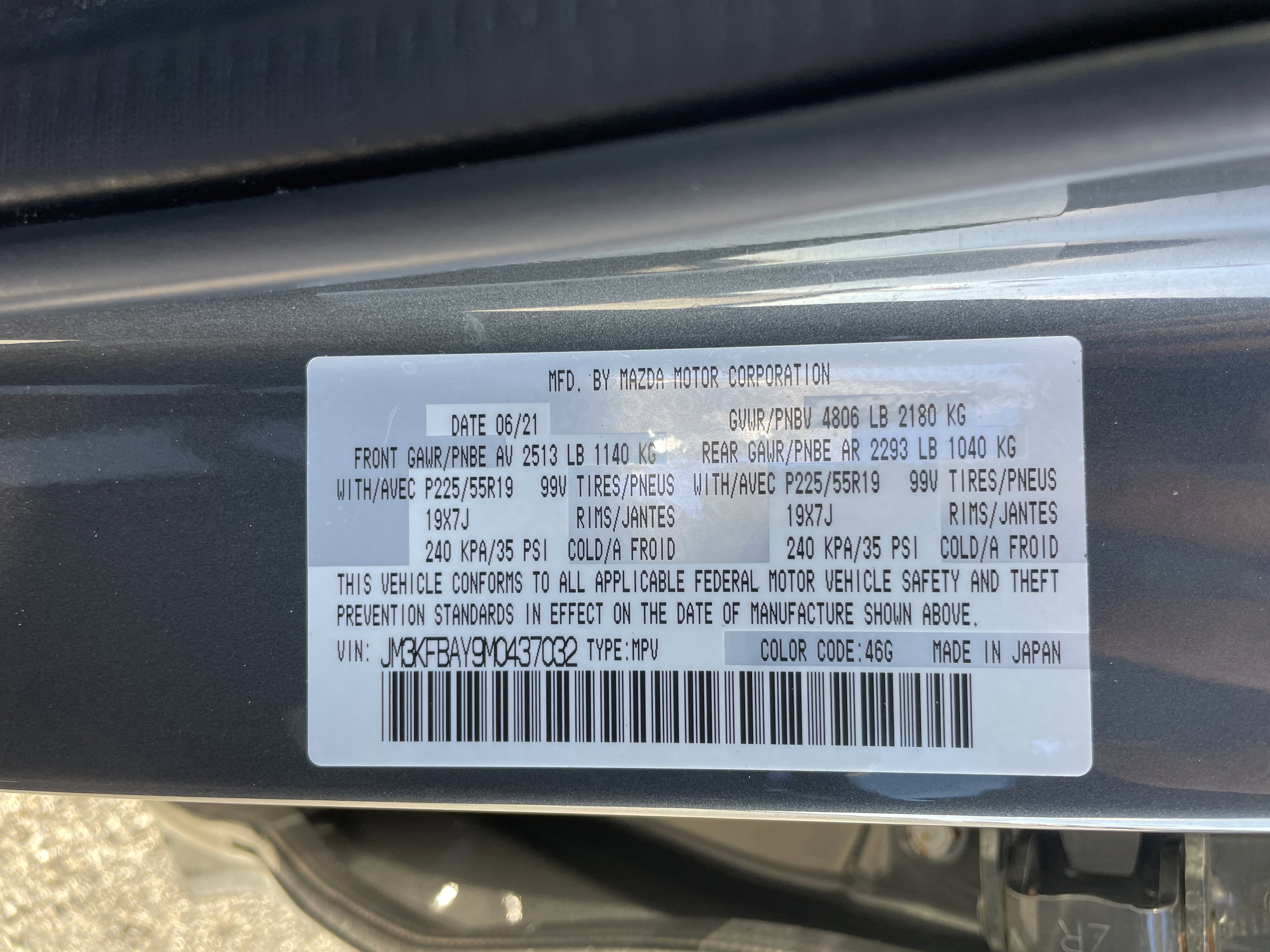 Used 2021 MAZDA CX-5 Grand Touring Reserve image 10