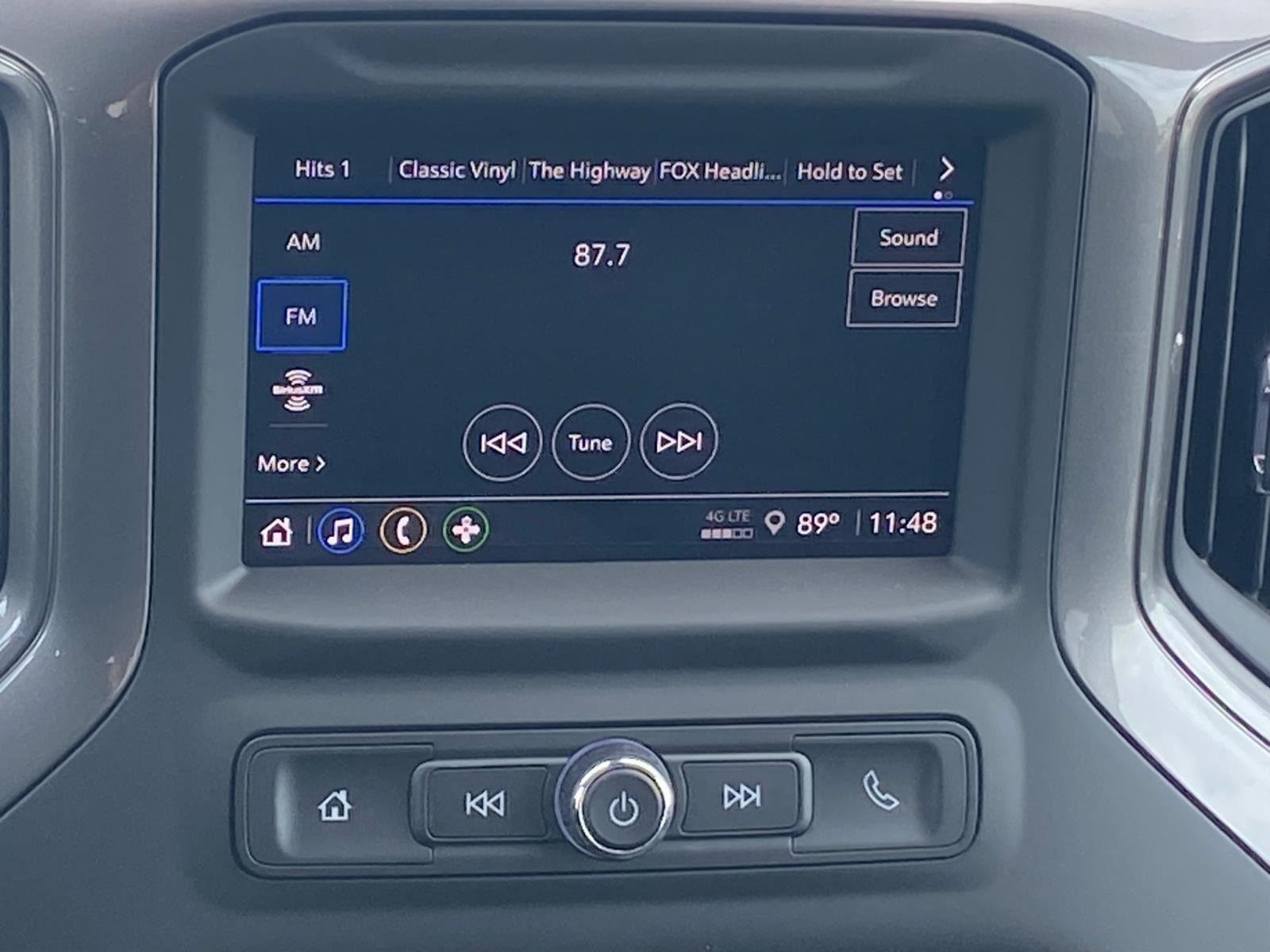 New 2026 Chevrolet Silverado 1500 Custom w/ Turbomax Blackout Package AWD/4WD image 12