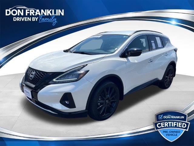 Used 2024 Nissan Murano SV w/ SV Midnight Edition Package AWD/4WD 360° Tour