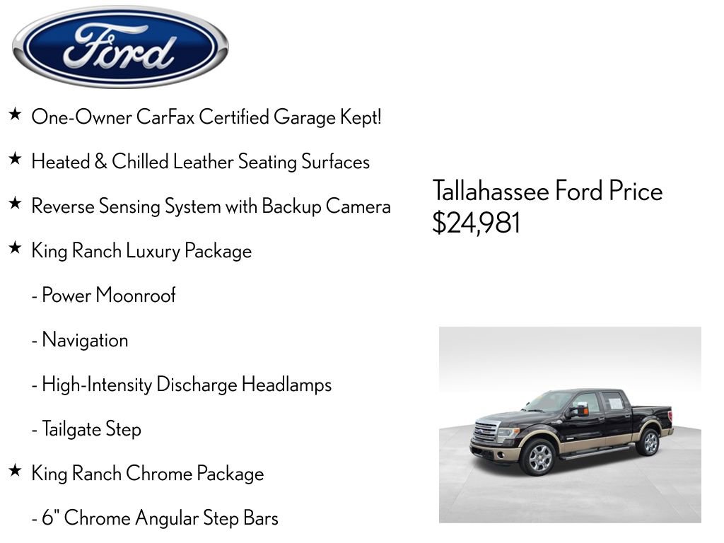 Used 2014 Ford F150 King Ranch w/ King Ranch Luxury Package image 4