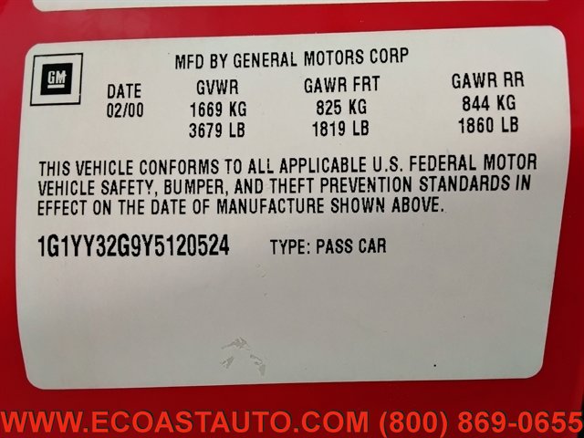 Used 2000 Chevrolet Corvette Convertible w/ Memory Pkg RWD image 23