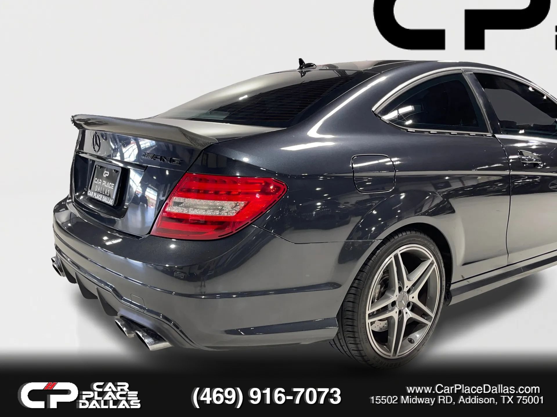 Used 2012 Mercedes-Benz C 63 AMG Coupe w/ Comand Single Disc Pkg image 14