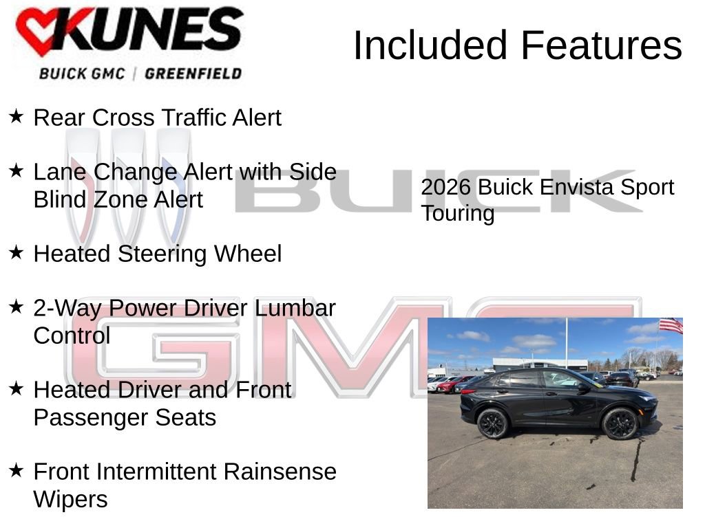 New 2026 Buick Envista Sport Touring w/ Convenience I Package image 4