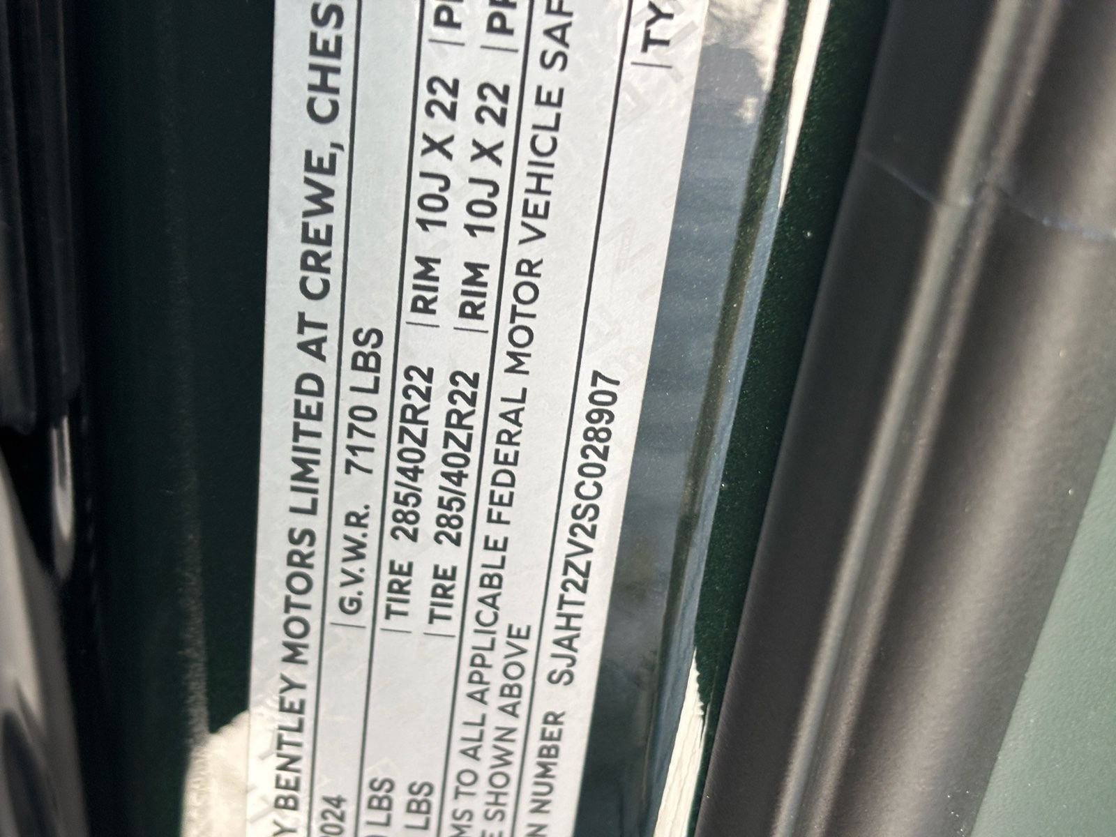 New 2025 Bentley Bentayga Extended Wheelbase image 35