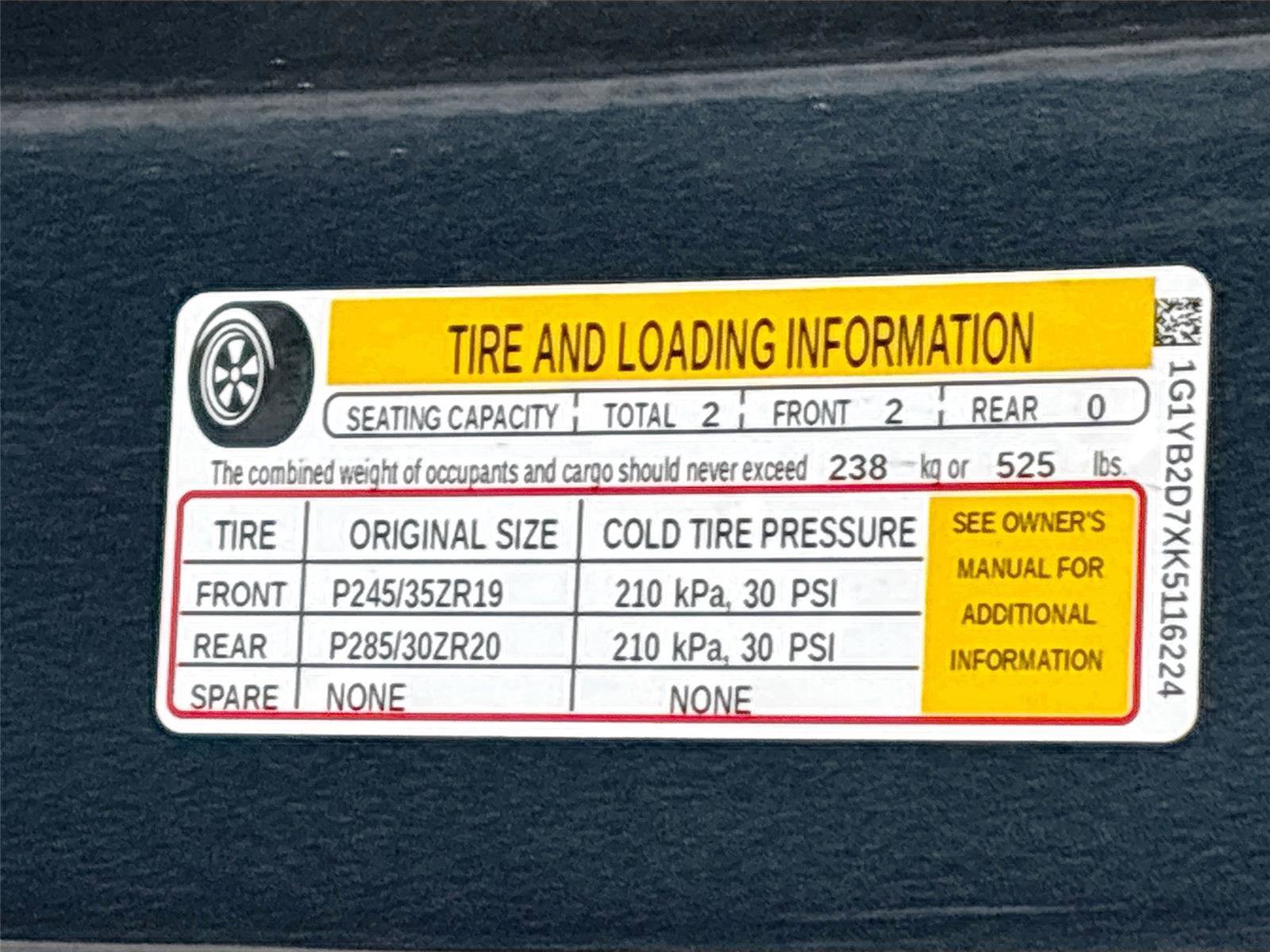 Used 2019 Chevrolet Corvette Stingray Coupe w/ 1LT image 30