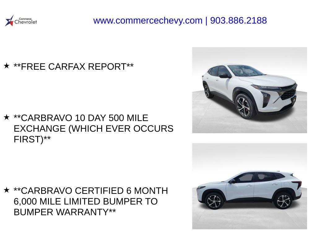Used 2024 Chevrolet Trax RS w/ Driver Confidence Package FWD image 5