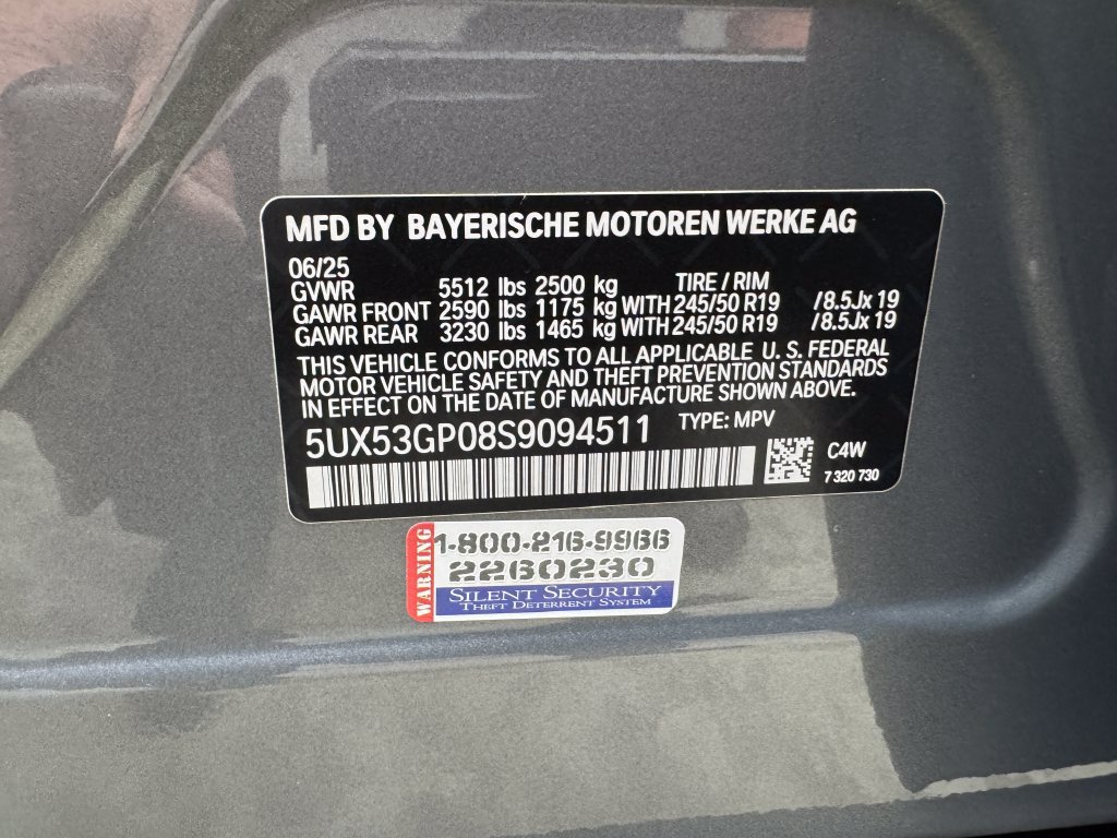 Certified 2025 BMW X3 xDrive30i w/ Premium Package AWD/4WD image 31