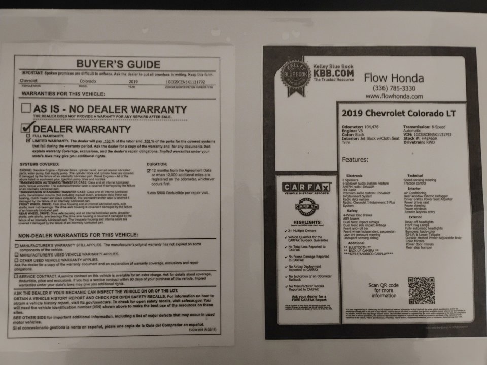 Used 2019 Chevrolet Colorado LT w/ LT Convenience Package image 33