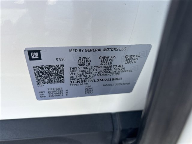 Certified 2021 Chevrolet Tahoe High Country w/ Premium Package image 35