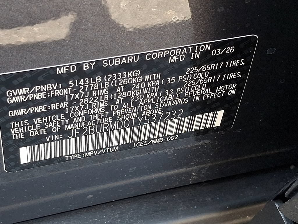 New 2026 Subaru Outback Wilderness AWD/4WD image 21