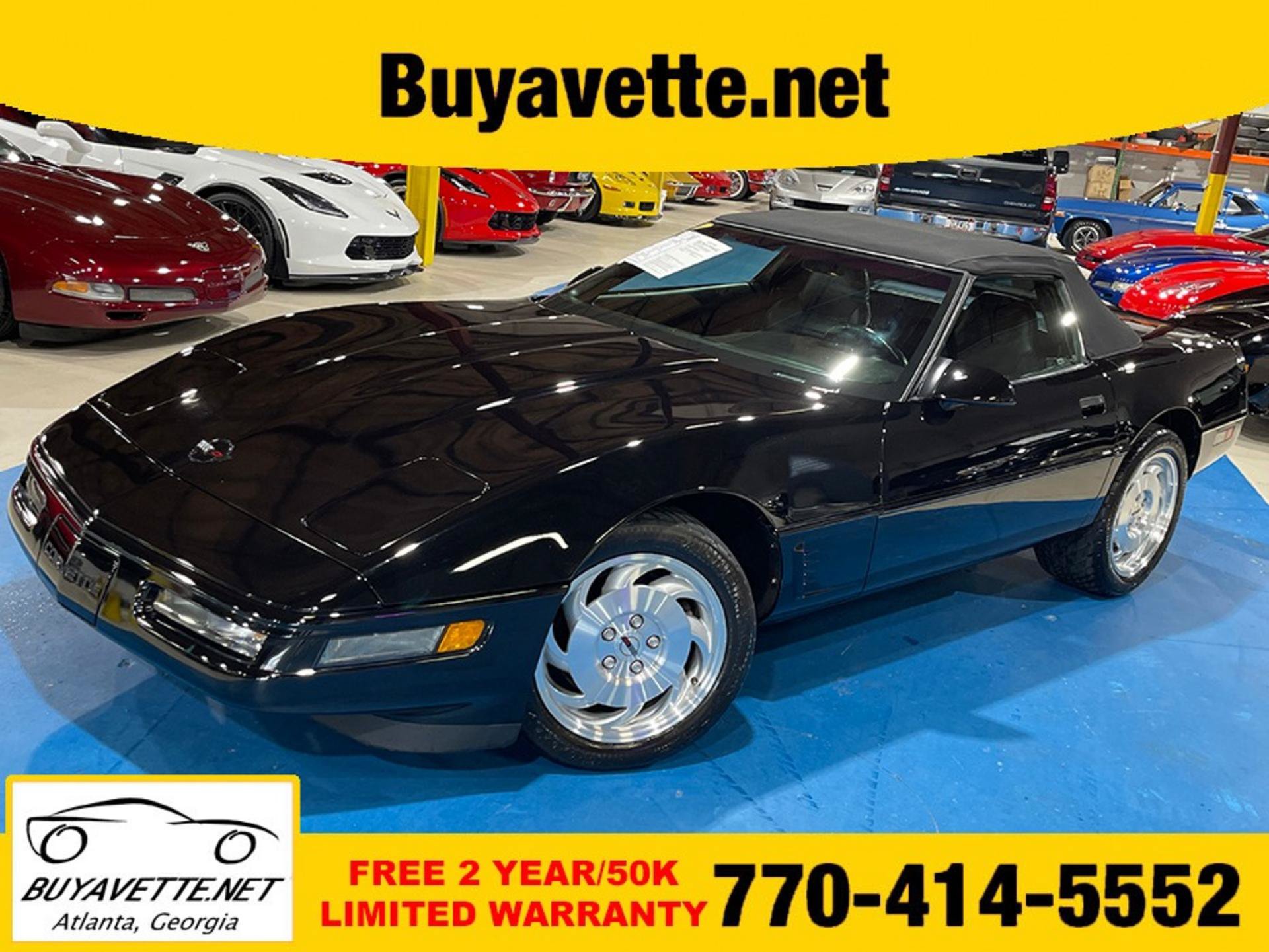Used 1996 Chevrolet Corvette Convertible RWD image 1