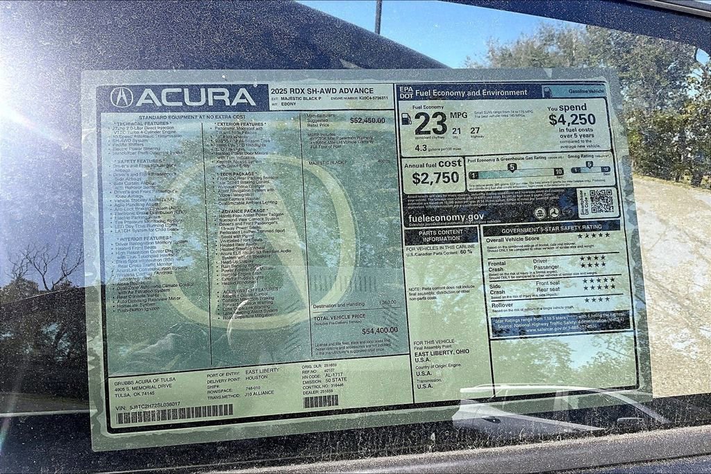 New 2025 Acura RDX SH-AWD w/ Advance Package image 28