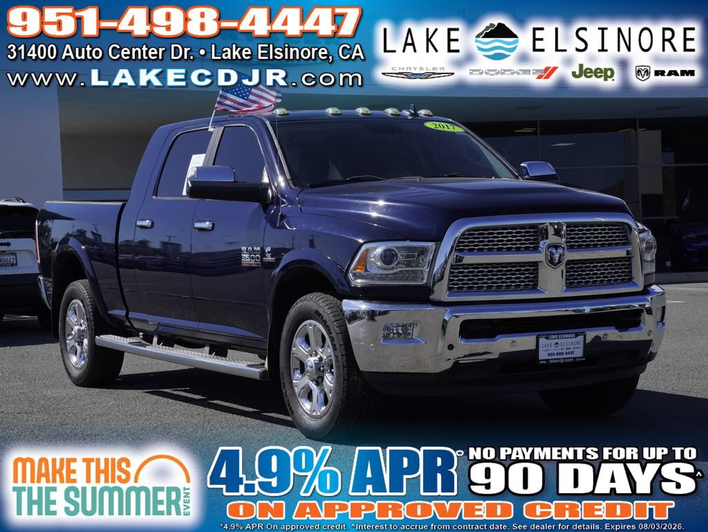 Certified 2017 RAM 3500 Laramie w/ Convenience Group