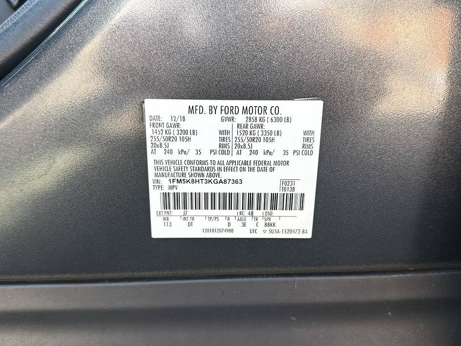 Used 2019 Ford Explorer Platinum AWD/4WD image 20