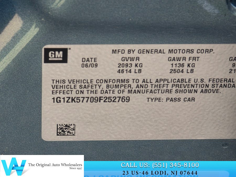 Used 2009 Chevrolet Malibu LTZ w/ HFV6 Engine Package FWD image 26