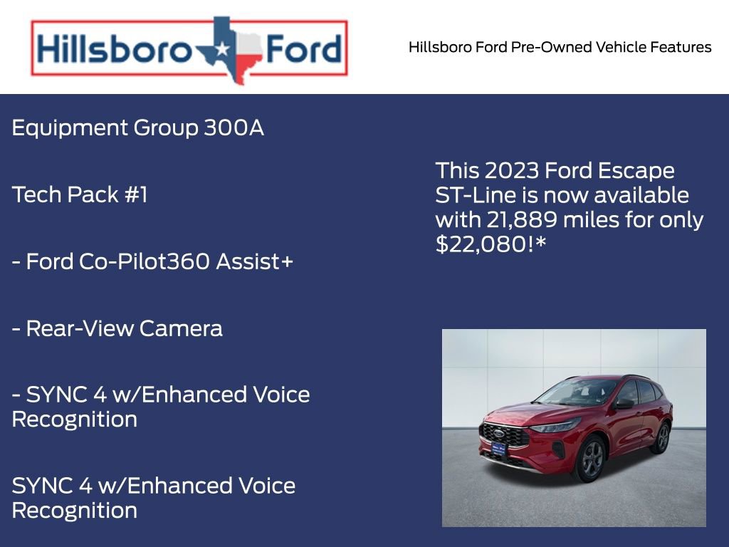 Used 2023 Ford Escape ST-Line w/ Tech Pack #1 image 3