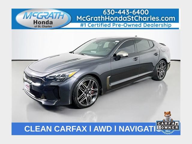 Used 2022 Kia Stinger GT1 w/ Red Interior Color Package AWD/4WD image 1