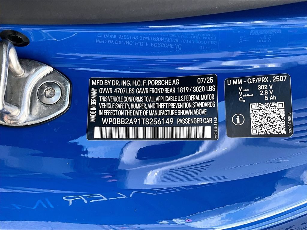 Certified 2026 Porsche 911 Targa 4 GTS AWD/4WD image 26