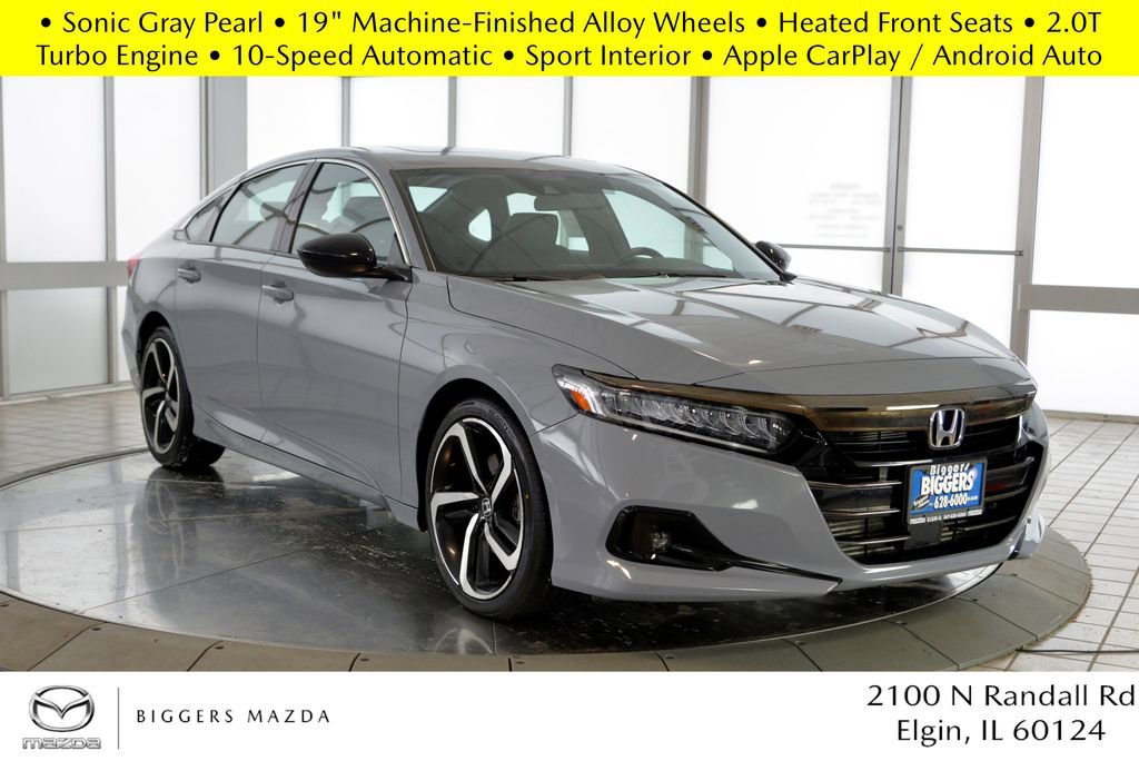 Used 2021 Honda Accord Sport