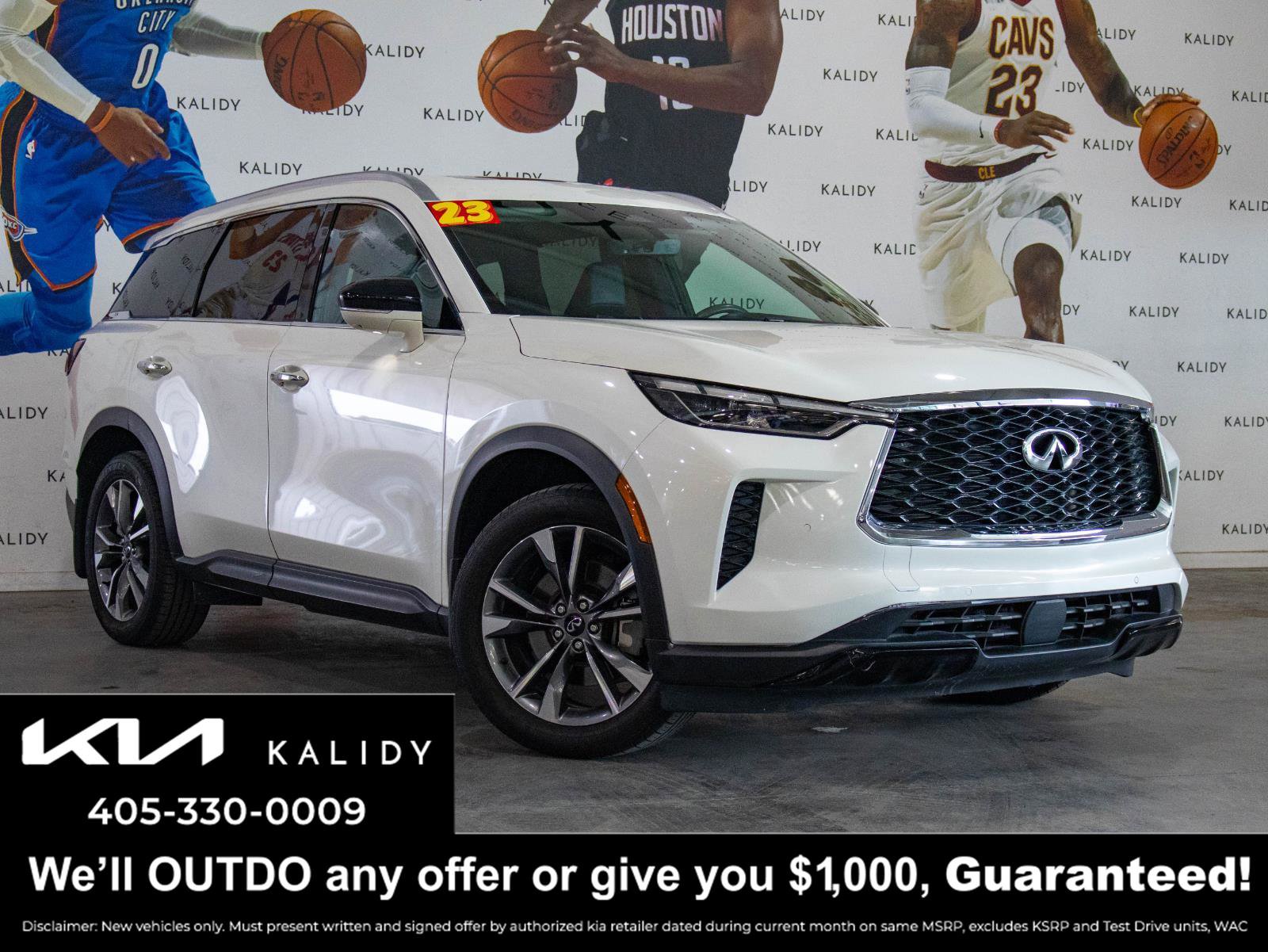 Used 2023 INFINITI QX60 Luxe w/ Performance Audio Package AWD/4WD image 1
