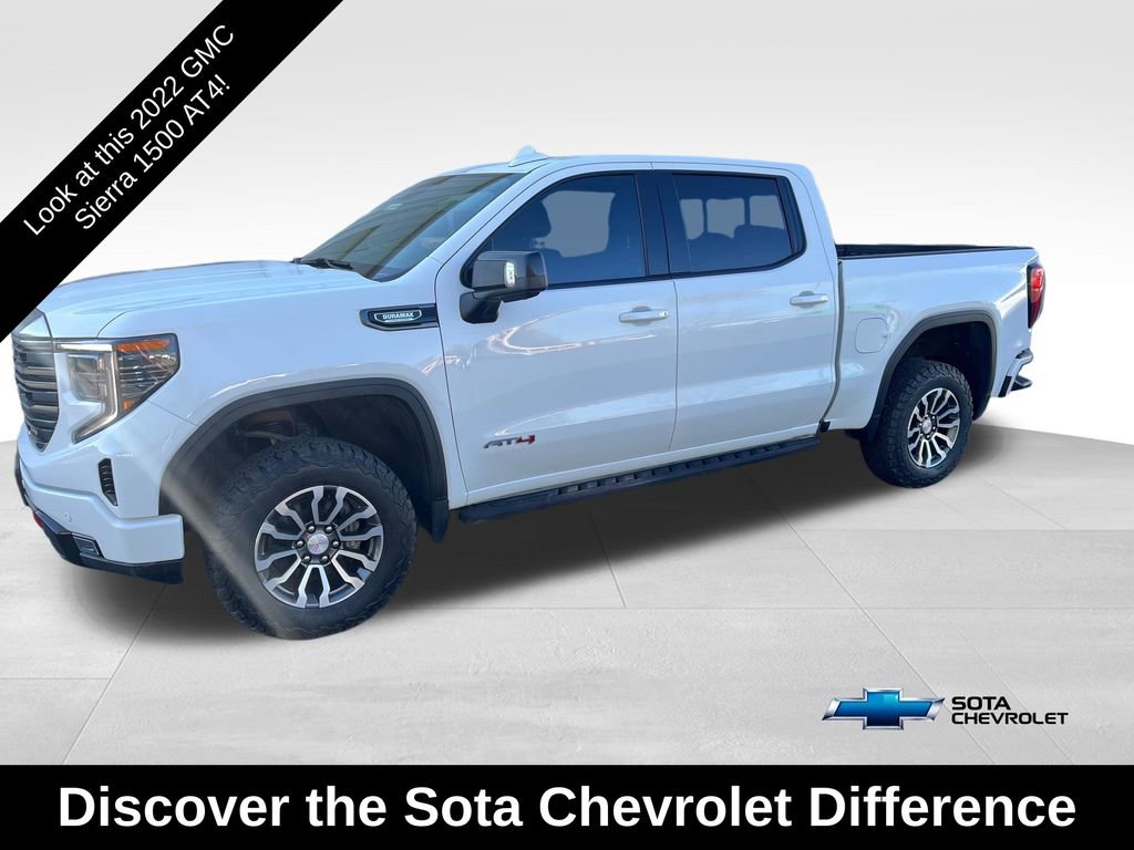 Used 2022 GMC Sierra 1500 AT4 w/ Sierra Safety Plus Package AWD/4WD image 1