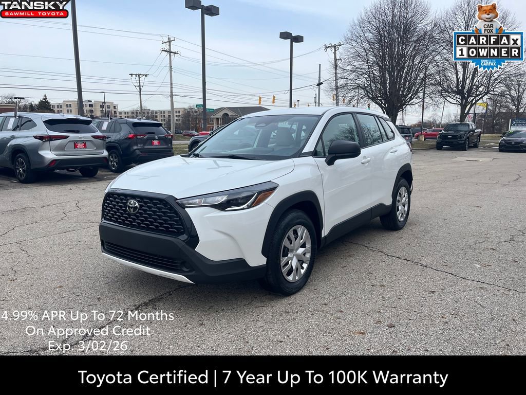 Certified 2025 Toyota Corolla Cross L