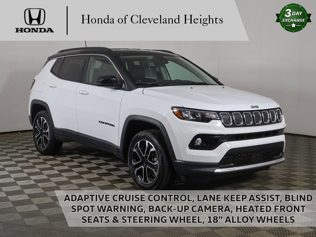 Used 2022 Jeep Compass Limited video 1