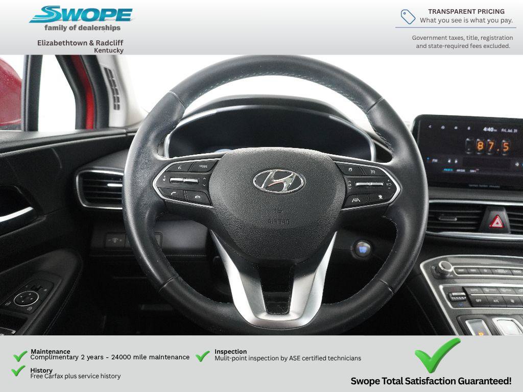 Used 2022 Hyundai Santa Fe SEL w/ Convenience + Premium Package AWD/4WD image 17
