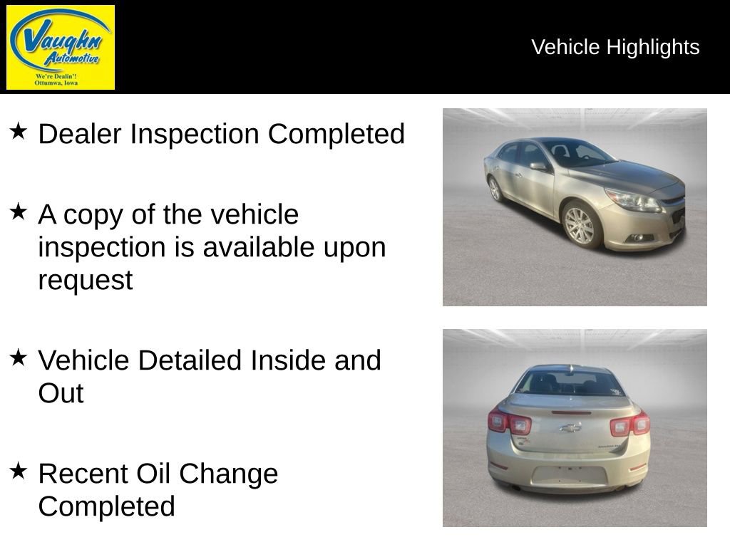 Used 2015 Chevrolet Malibu LTZ image 2