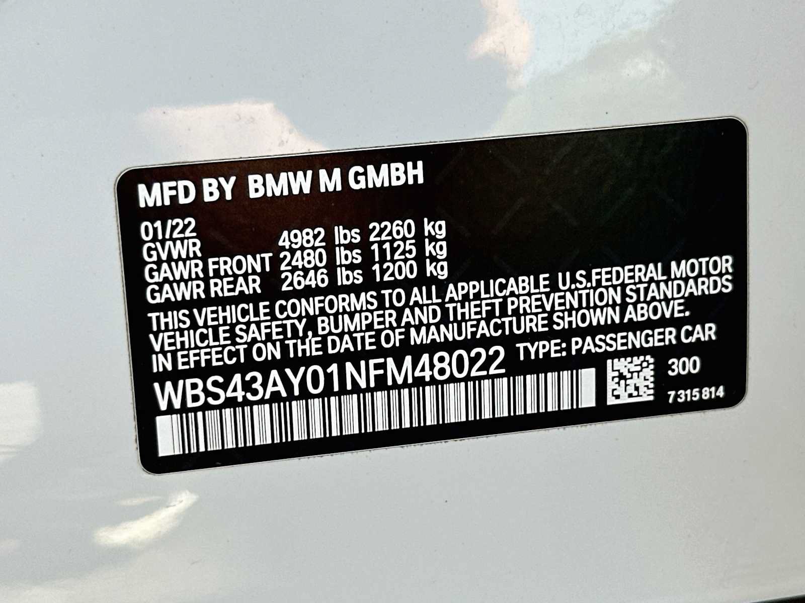 Used 2022 BMW M3 Competition w/ M Carbon Exterior Package AWD/4WD image 34