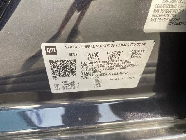 Used 2022 Chevrolet Silverado 1500 LTZ image 16