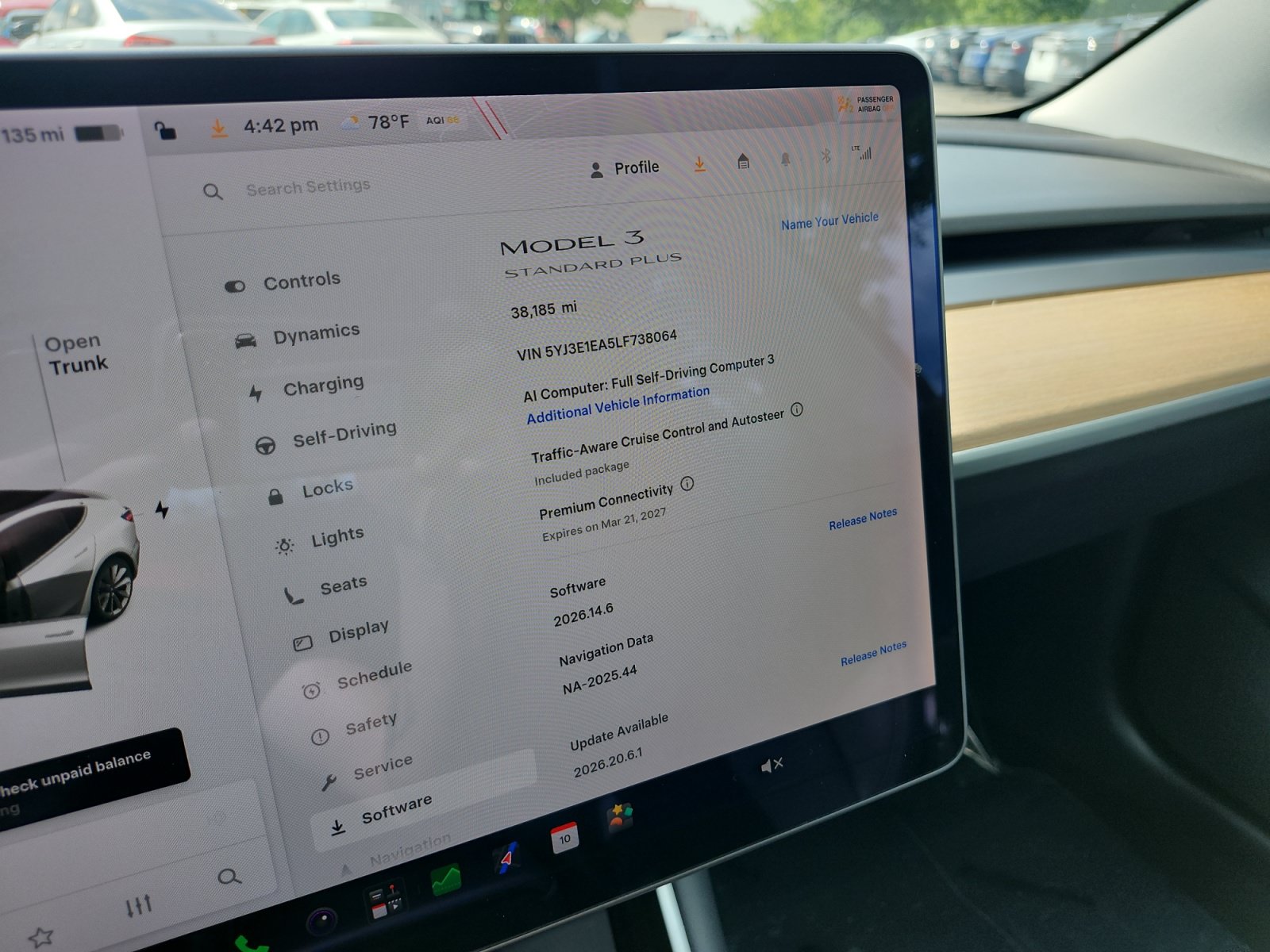 Used 2020 Tesla Model 3 Standard Range Plus RWD image 16