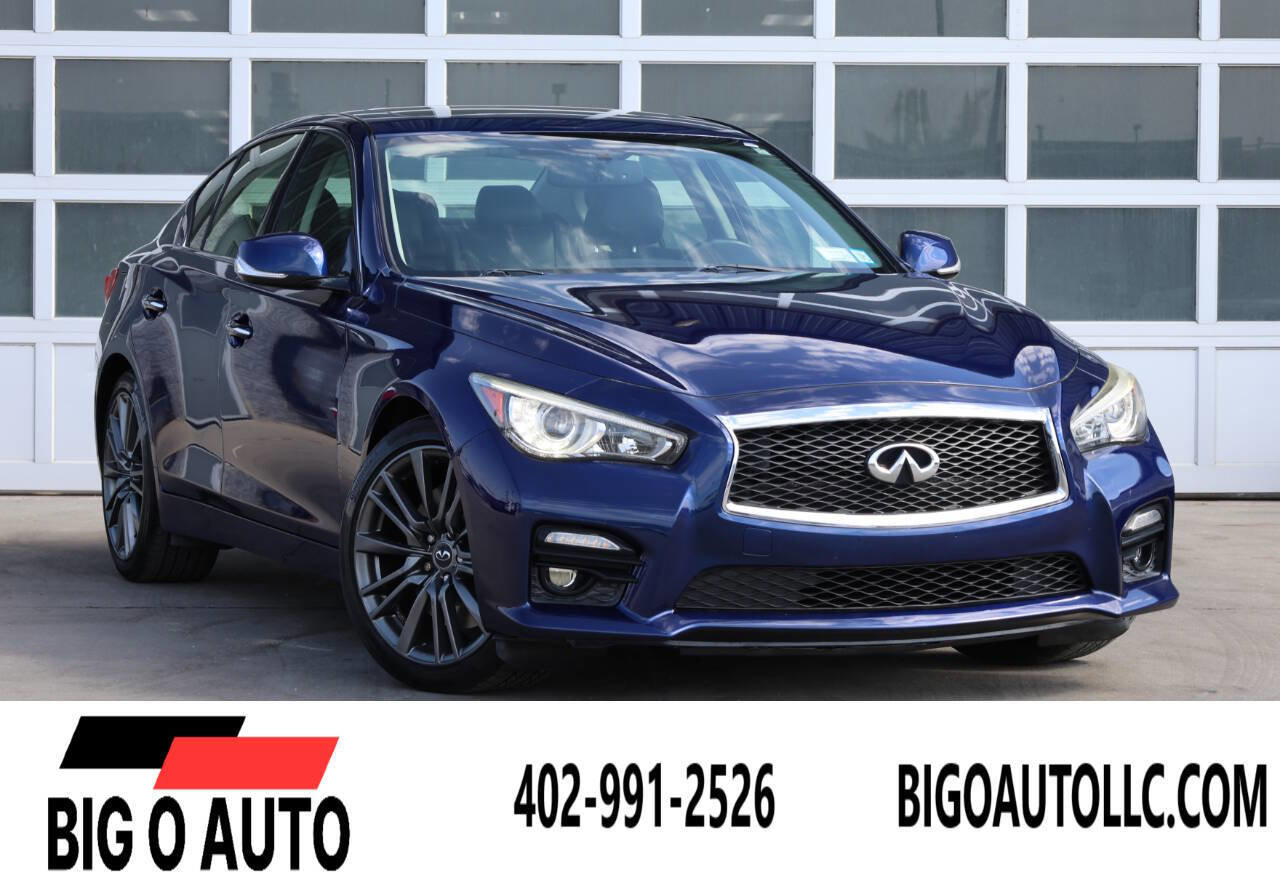 Used 2017 INFINITI Q50 Red Sport 400