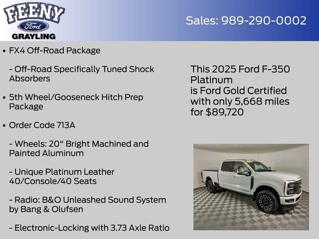 Used 2025 Ford F350 Platinum image 13