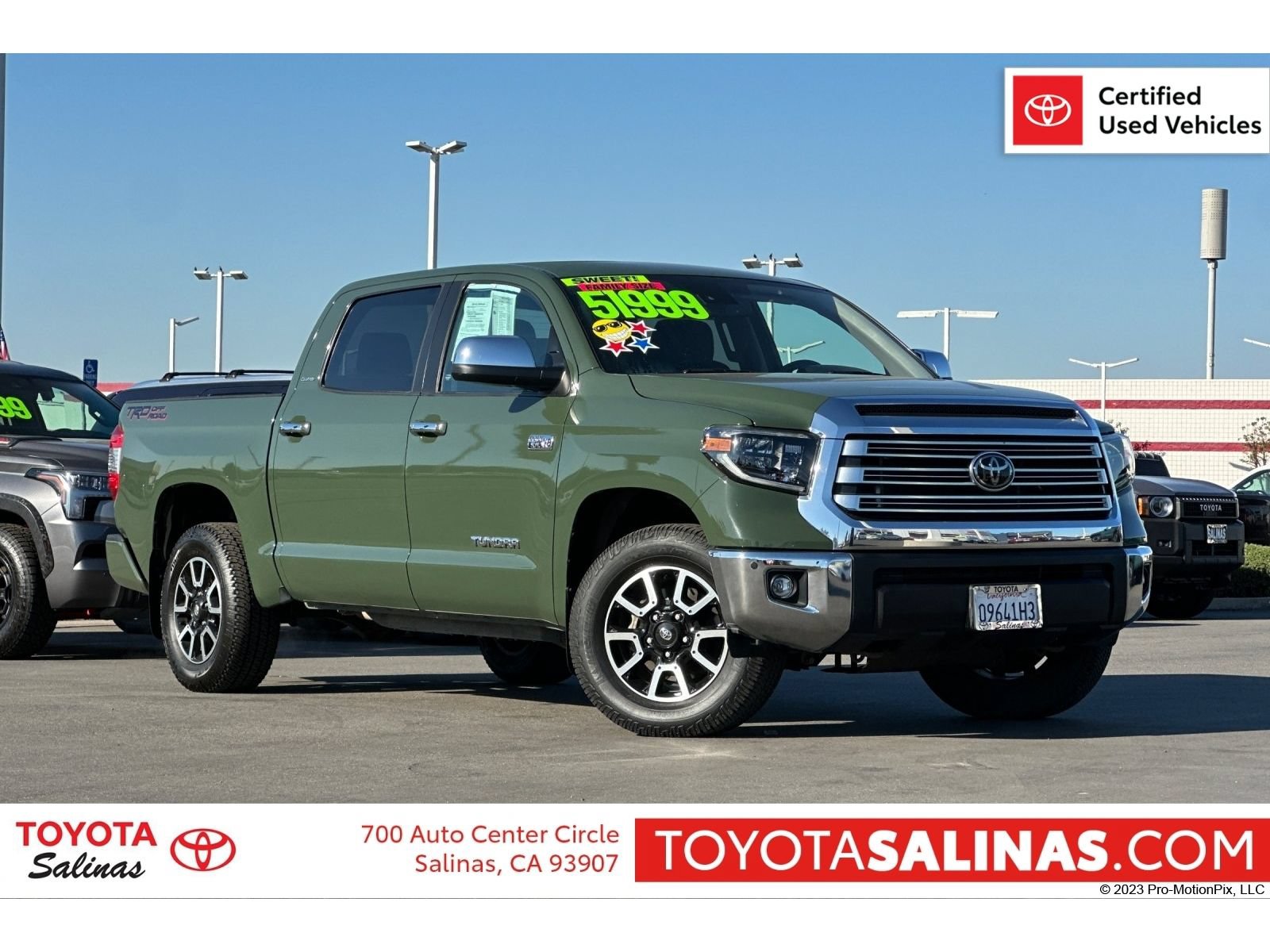 Certified 2021 Toyota Tundra Limited w/ Limited Premium Package