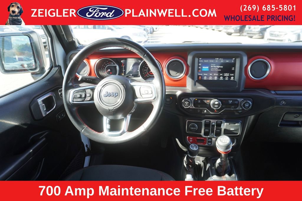 Used 2021 Jeep Gladiator Rubicon w/ LED Lighting Group image 12