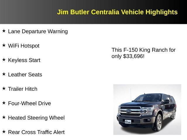 Used 2020 Ford F150 King Ranch w/ Equipment Group 601A Luxury AWD/4WD image 16