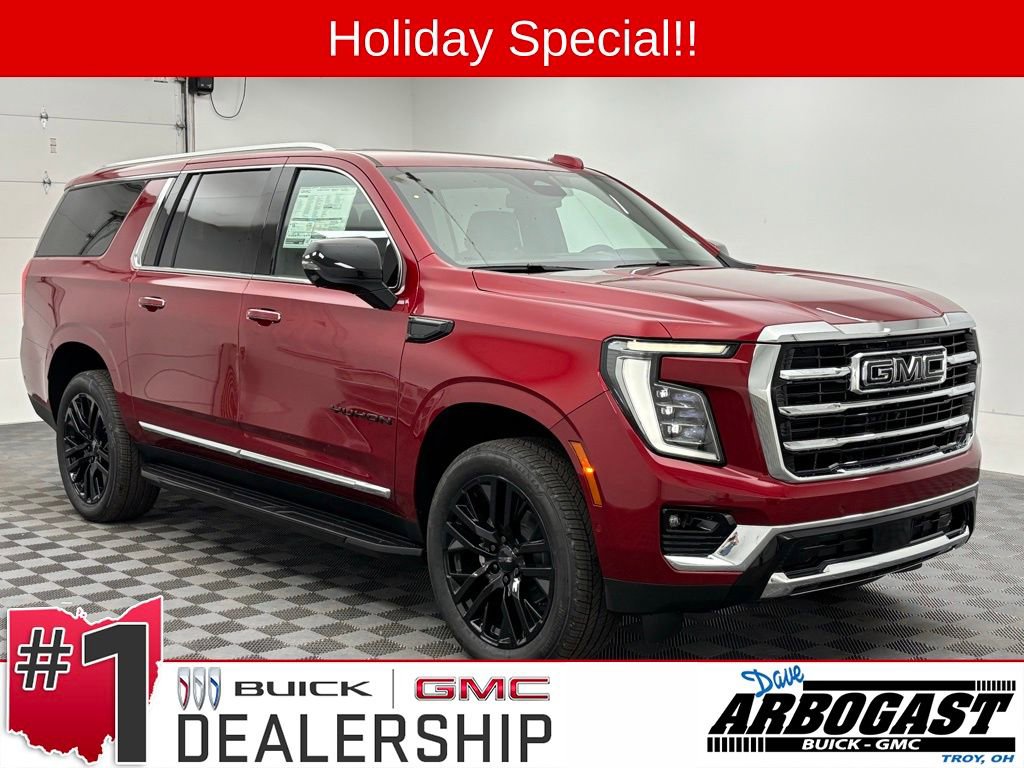 New 2025 GMC Yukon XL Elevation w/ LPO, Yukon Black Package